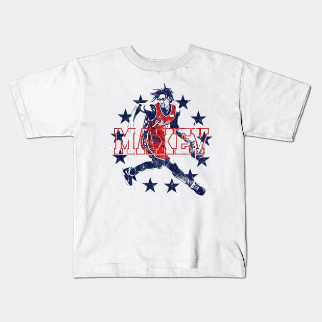 Maxey (Variant) Kids T-Shirt by huckblade
